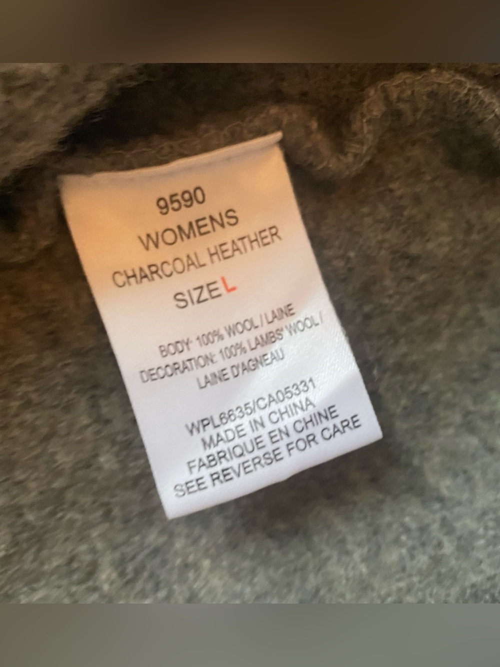 Woolrich 100% wool full zip sweater vest. - Picture 4 of 4